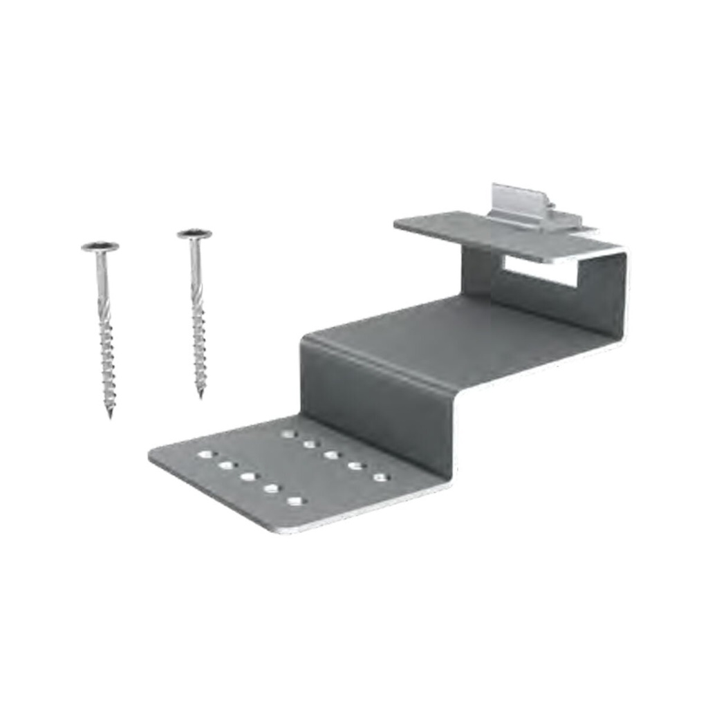 [A09468] Clenergy PV-ezRack Dachhaken für Tegalitziegel H104, mit Toroda Rail Klemme Version 2 | A09468