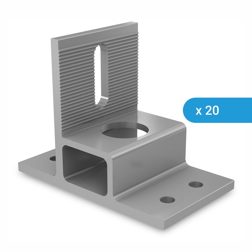 [A04203-VE] 20 x K2 SingleRail SpliceFoot | A04203-VE