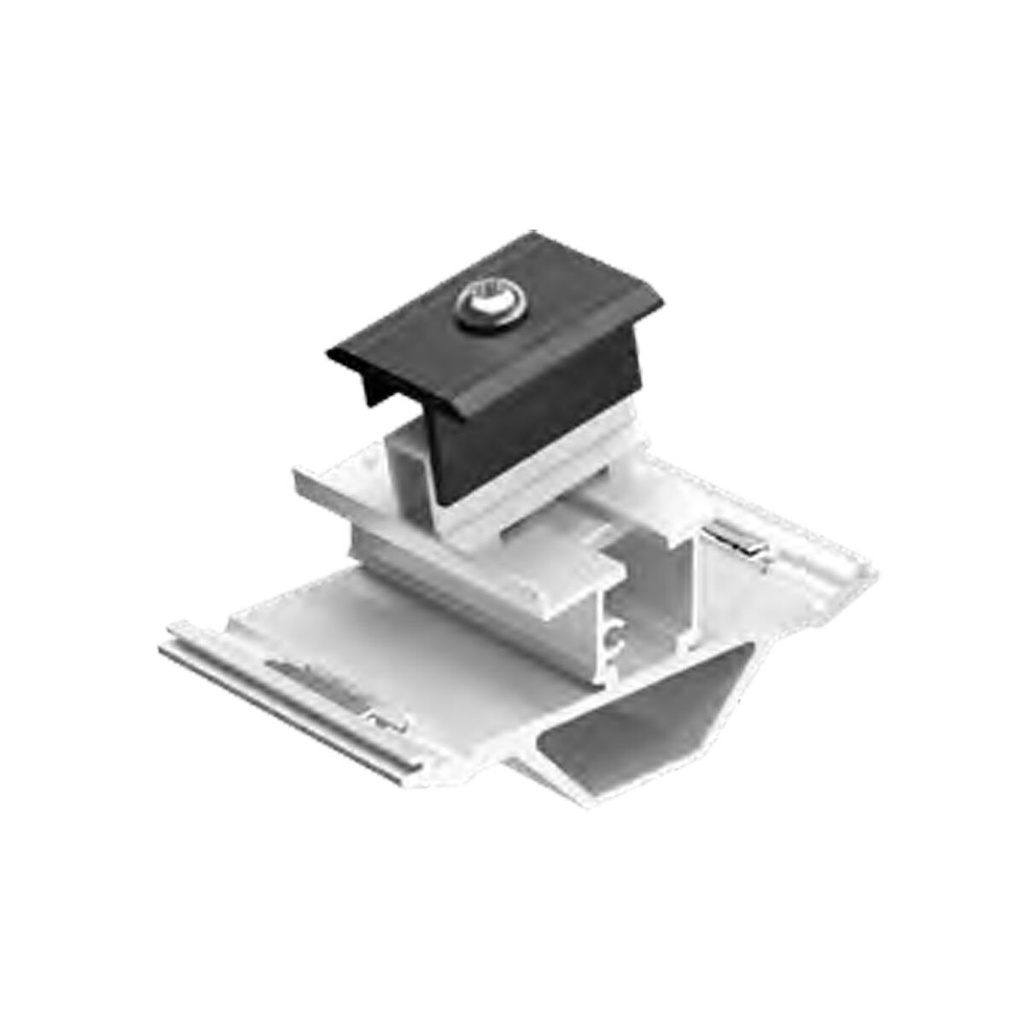 [A09432] Clenergy PV-ezRack Ascent 1.1, Vordere Stütze 15° mit Modulklemme | A09432