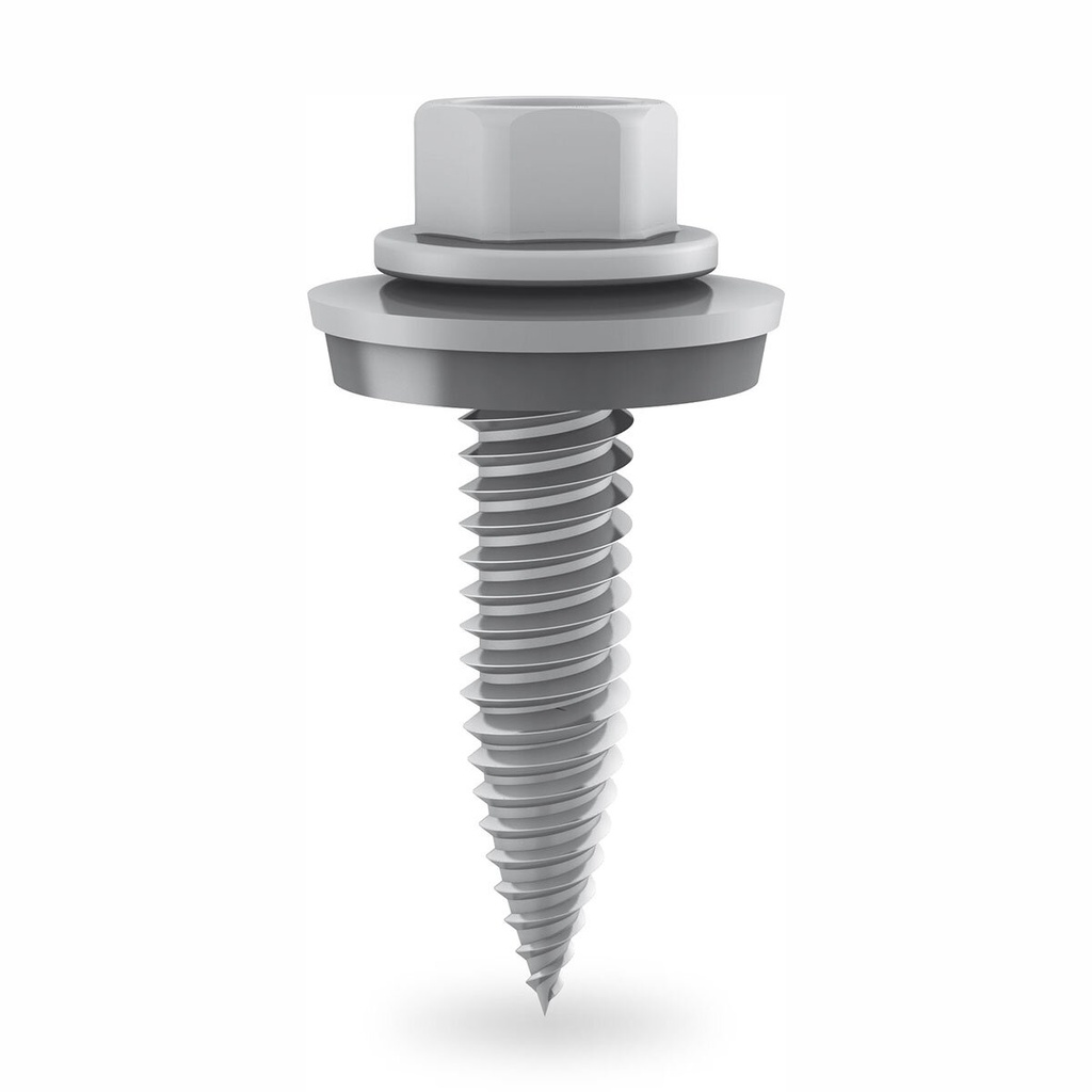[A04159-VE] 500 x K2 Gewindeformende Schraube mit Dichtscheibe 4,8x20 | A04159-VE
