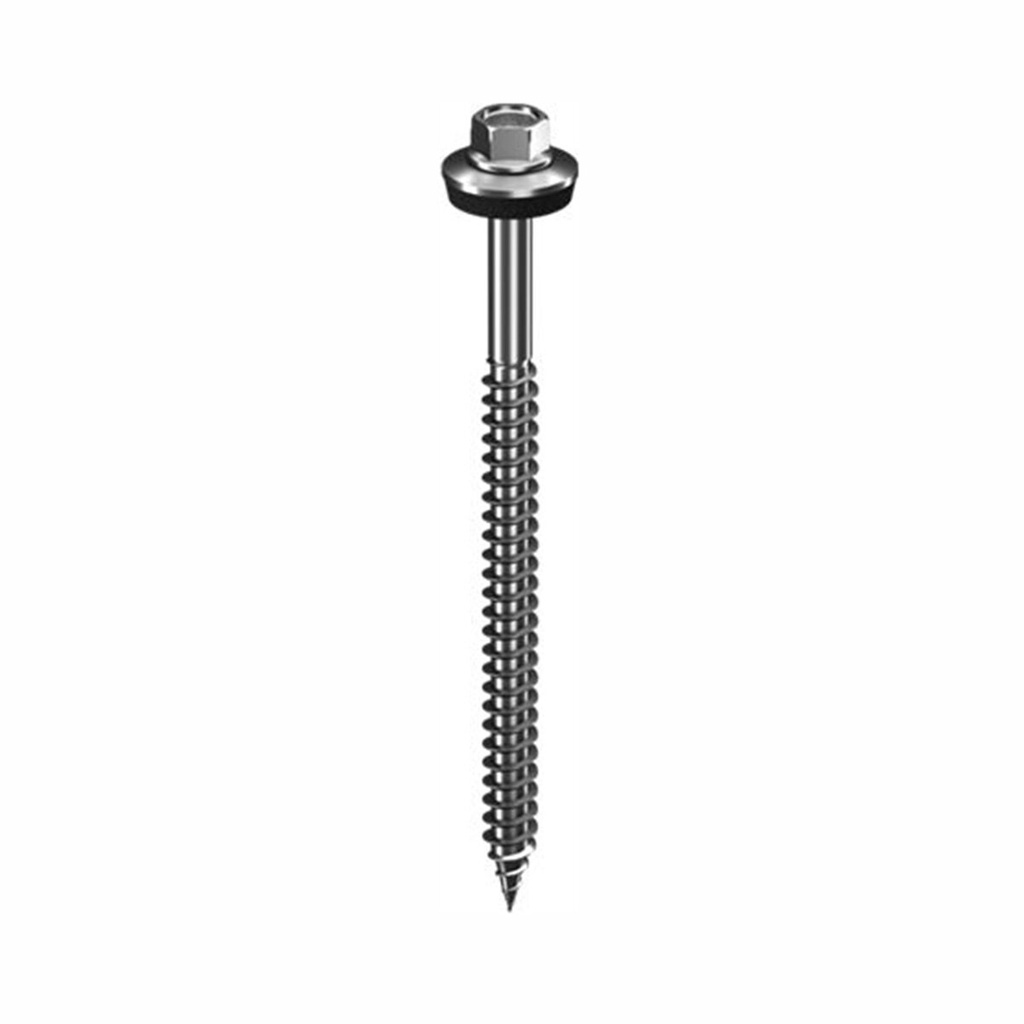 [A04207-VE] 100 x K2 Selbstbohrende Sechskantblechschraube 6,8x140 - mit Dichtscheibe | A04207-VE