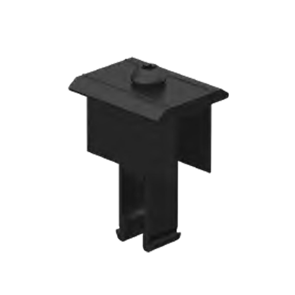 [A09449] Clenergy PV-ezRack Mittelklemme 28-46 mm, mit M-Modul, Länge 50 mm,schwarz anodisiert | A09449