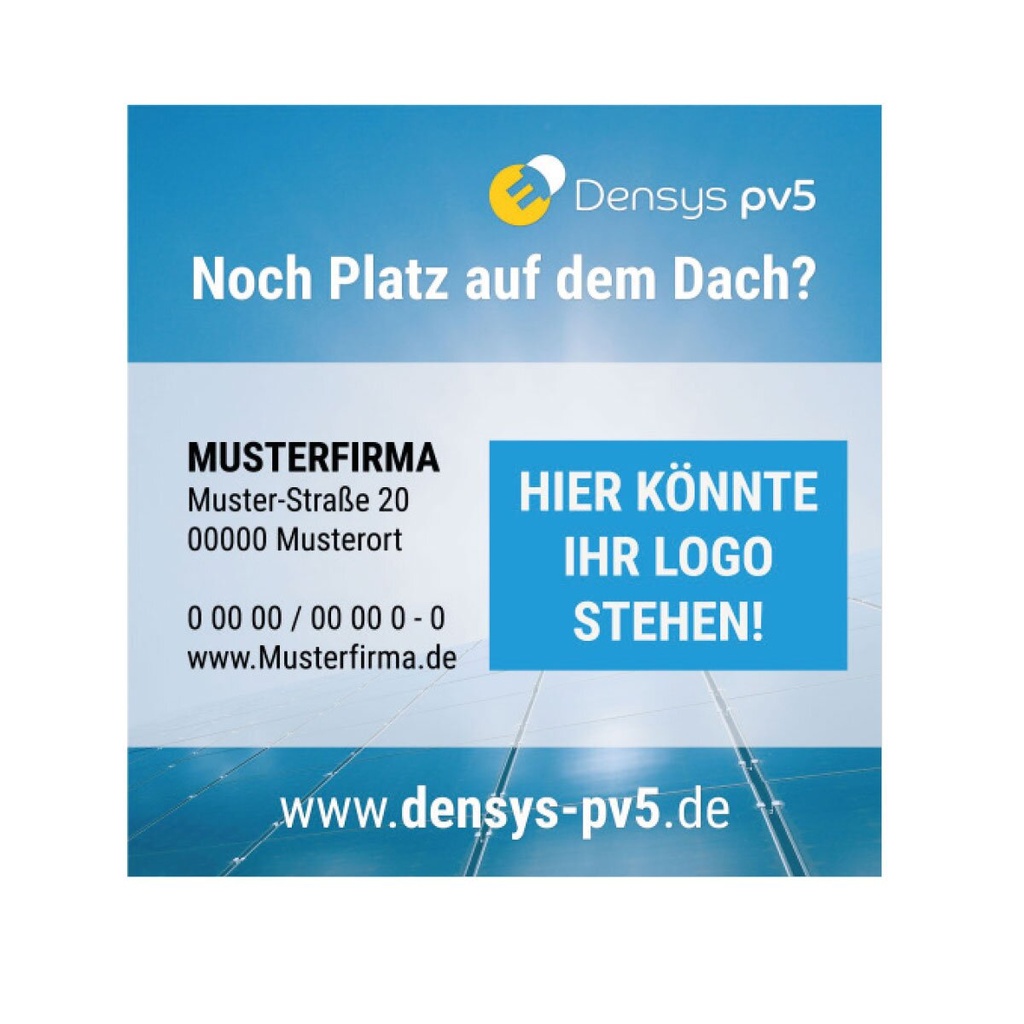 [A04557] personalisiertes Gerüstbanner, Quadrat mit Motiv | A04557